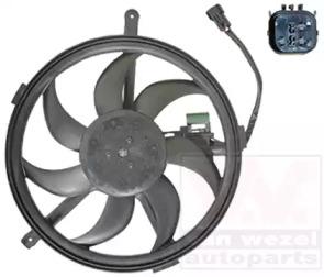 Van Wezel 0506746 Fan and motor assy Van Wezel 0506746 Fan and motor assy