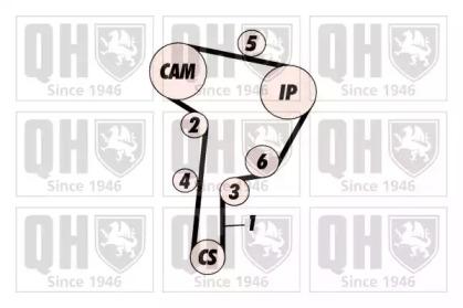 Quinton Hazell QBPK2700 Kit water pump repai Quinton Hazell QBPK2700 Kit water pump repai