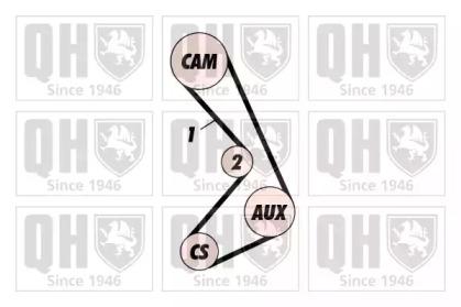 Quinton Hazell QBK340 Ремень грм комплект Quinton Hazell QBK340 Ремень грм комплект