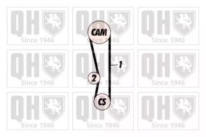 Quinton Hazell QBK428 Ремінь ГРМ комплект Quinton Hazell QBK428 Ремінь ГРМ комплект