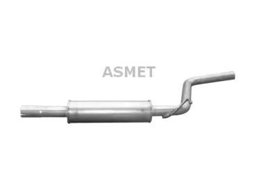Asmet 03.104 Середній глушник вихлопних газів Asmet 03.104 Середній глушник вихлопних газів