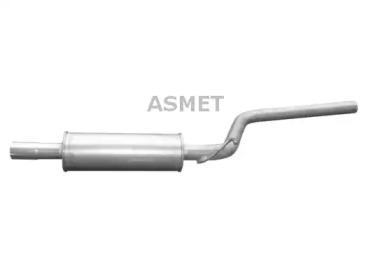 Asmet 03.108 Середній глушник вихлопних газів