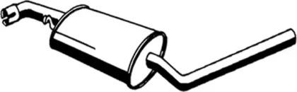 Asmet 04.073 Muffler assy front Asmet 04.073 Muffler assy front