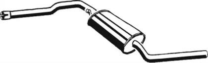 Asmet 04.089 Muffler assy front Asmet 04.089 Muffler assy front