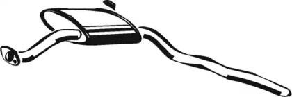 Asmet 07.078 Середній глушник вихлопних газів Asmet 07.078 Середній глушник вихлопних газів