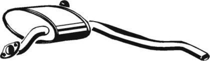 Asmet 07.080 Muffler assy front Asmet 07.080 Muffler assy front
