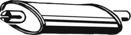 Asmet 10.024 Muffler assy front