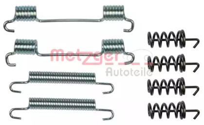 Metzger 105-0868 Комплект монтажный дисковых тормозных колодок Metzger 105-0868 Комплект монтажный дисковых тормозных колодок