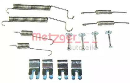 Metzger 105-0891 Spring set disc brake