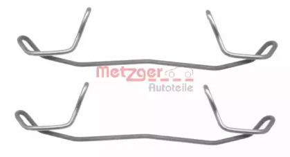 Metzger 109-1123 Монтажний комплект гальмівних колодок