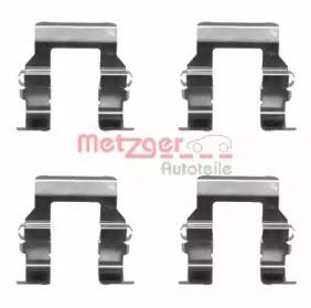 Metzger 109-1279 Spring set disc brake