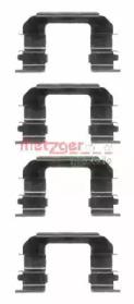 Metzger 109-1287 Монтажний комплект гальмівних колодок