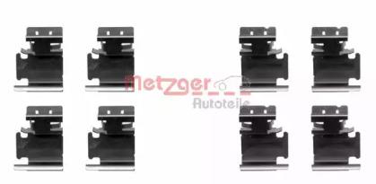 Metzger 109-1298 Монтажний комплект гальмівних колодок