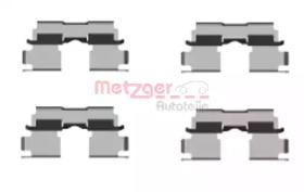 Metzger 109-1662 Монтажний комплект гальмівних колодок