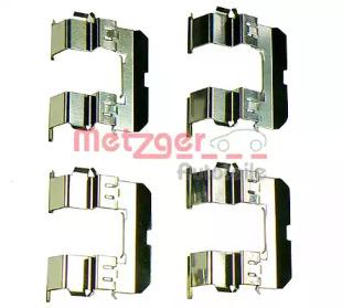 Metzger 109-1816 Монтажний комплект гальмівних колодок Metzger 109-1816 Монтажний комплект гальмівних колодок