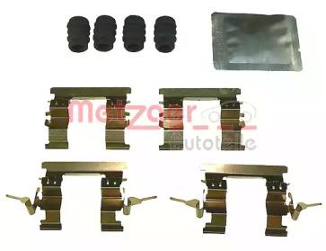 Metzger 109-1842 Монтажний комплект гальмівних колодок