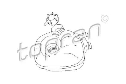 Topran 100 165 Reservoir assy coolant Topran 100 165 Reservoir assy coolant