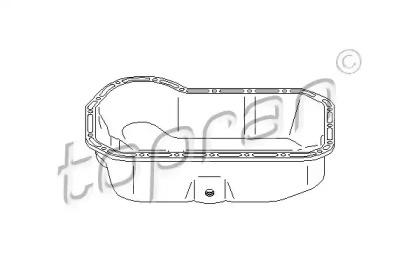 Topran 100 832 Піддон оливний Topran 100 832 Піддон оливний