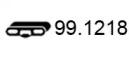 Asso 99.1218 Exhaust pipe support Asso 99.1218 Exhaust pipe support