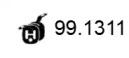 Asso 99.1311 Кронштейн системи випуску відпрацьованих газів Asso 99.1311 Кронштейн системи випуску відпрацьованих газів
