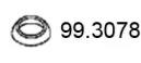 Asso 99.3078 Прокладка глушителя