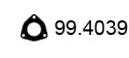 Asso 99.4039 Прокладка глушителя
