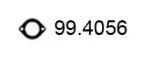 Asso 99.4056 Прокладка труби вихлопного газу Asso 99.4056 Прокладка труби вихлопного газу