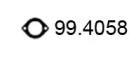 Asso 99.4058 Прокладка глушителя Asso 99.4058 Прокладка глушителя
