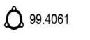Asso 99.4061 Прокладка глушителя Asso 99.4061 Прокладка глушителя