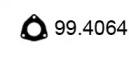 Asso 99.4064 Прокладка глушителя Asso 99.4064 Прокладка глушителя