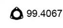 Asso 99.4067 Прокладка глушителя