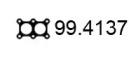 Asso 99.4137 Прокладка глушителя