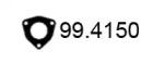 Asso 99.4150 Прокладка глушителя Asso 99.4150 Прокладка глушителя