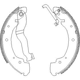 Remsa 4402.00 Колодки гальмівні Remsa 4402.00 Колодки гальмівні