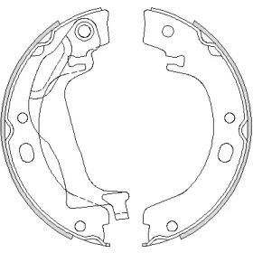 Remsa 4753.00 Колодки гальмівні Remsa 4753.00 Колодки гальмівні