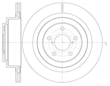Remsa 61001.10 Brake disc Remsa 61001.10 Brake disc