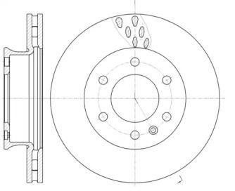 Remsa 61034.10 Brake disc