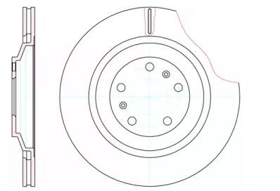 Remsa 61206.10 Brake disc