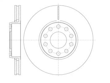 Remsa 61227.10 Brake disc Remsa 61227.10 Brake disc