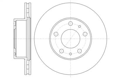 Remsa 61351.10 Диск гальмівний Remsa 61351.10 Диск гальмівний