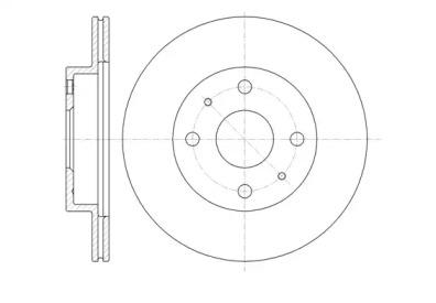 Remsa 61355.10 Диск гальмівний Remsa 61355.10 Диск гальмівний