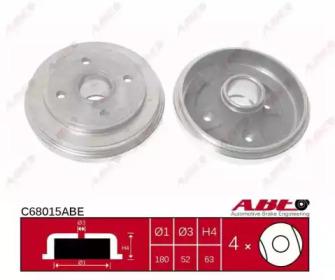 ABE C68015ABE Bremstrommel ABE C68015ABE Bremstrommel