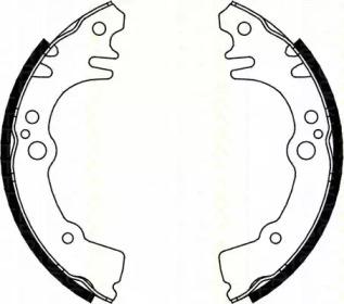 Triscan 810041616 Колодки гальмівні Triscan 810041616 Колодки гальмівні