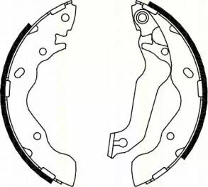 Triscan 810043013 Колодки гальмівні