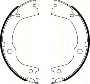 Triscan 810043027 Колодки гальмівні Triscan 810043027 Колодки гальмівні