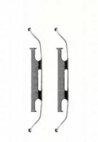 Triscan 8105101612 Spring set disc brake