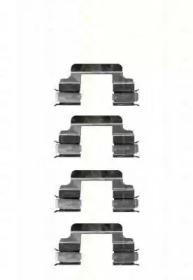 Triscan 8105101613 Монтажний комплект гальмівних колодок Triscan 8105101613 Монтажний комплект гальмівних колодок