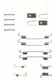 Triscan 8105102575 Монтажний комплект гальмівних колодок Triscan 8105102575 Монтажний комплект гальмівних колодок
