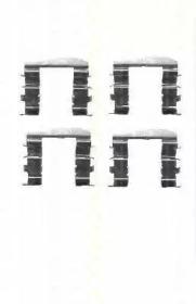 Triscan 8105181009 Spring set disc brake