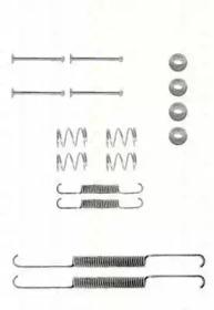 Triscan 8105242191 Spring set disc brake